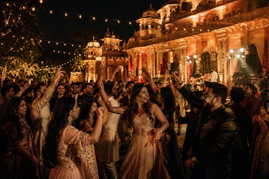 Celebration dance floor energy